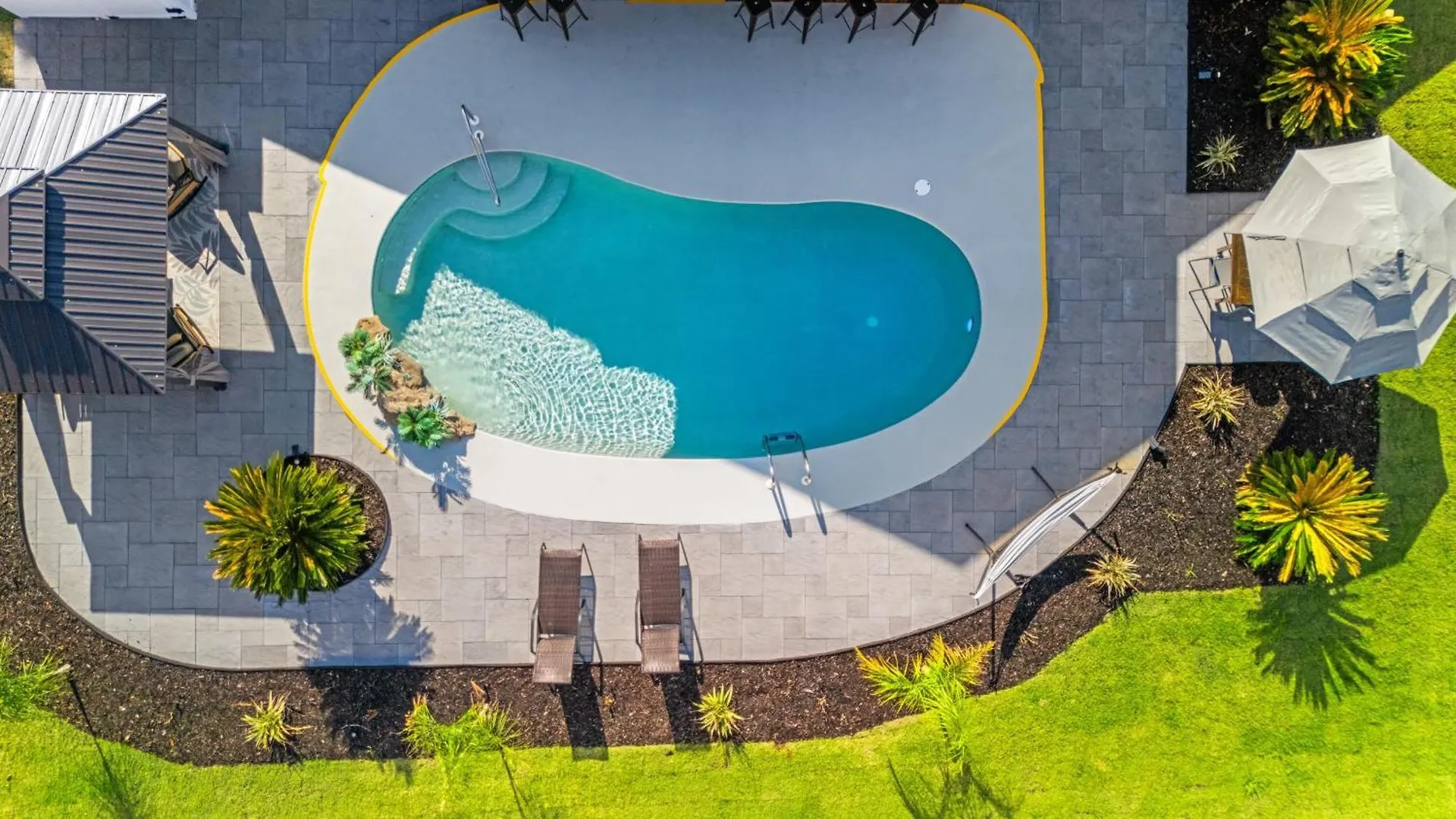 Tatil Evi Pcb Group-Friendly Duplex W Pool Backyard Lounge 2 Kitchens Villa Panama City Beach